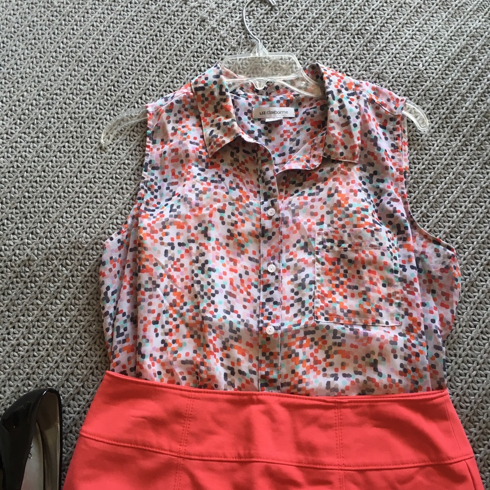 Liz Clairborne Sheer Top